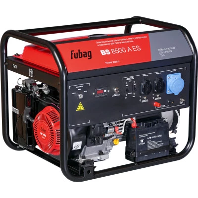 Фото Генератор бензиновый Fubag BS 8500 A ES 8.0 кВт с электростартером и коннектором автоматики