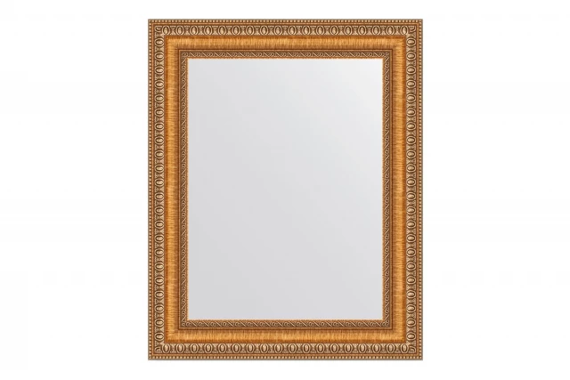 Фото Зеркало в раме золотые бусы на бронзе, EVOFORM