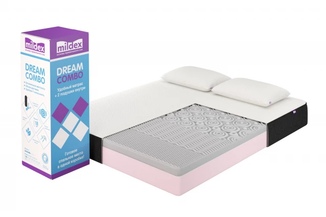 Фото Матрас беспружинный Dream Combo, MILDEX