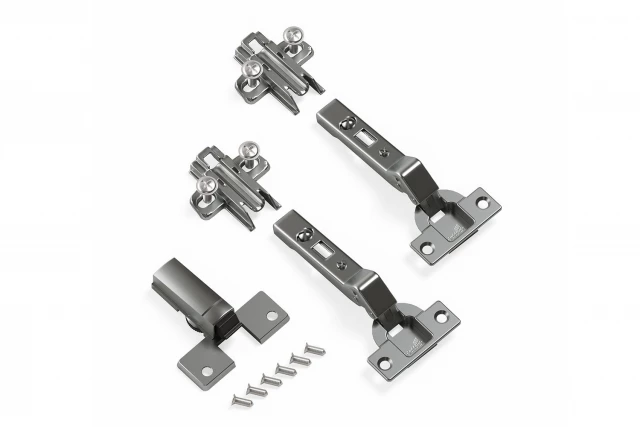 Фото Петли с амортизатором 95 градусов 2 шт. Hettich Intermat, Hettich