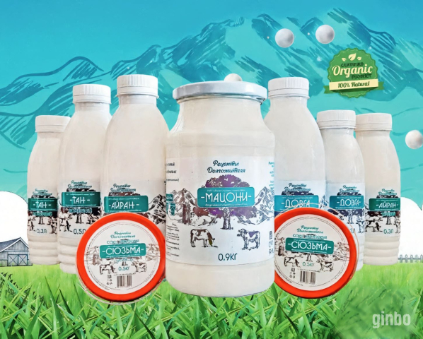 Фото Кисломолочные продукты от производителя- Мацони, Айран, Тан, Катык, Сюзьма, Довга
