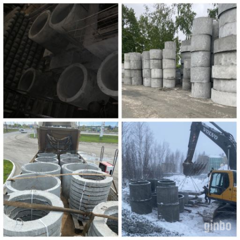 Фото Кольцо бетонное КС 10-9, КС 15-9, КС 20-9, КС 25-9 в Салехарде