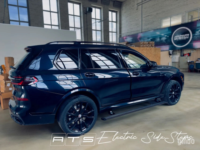 Фото Электрические выдвижные пороги ATS bmw X7