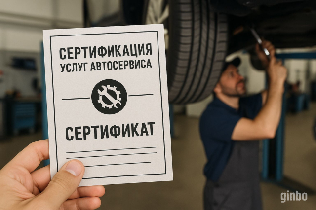 Фото Сертификация услуг автосервиса