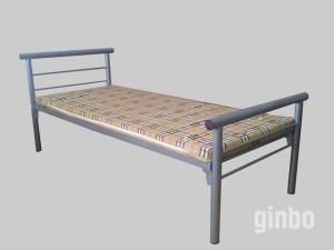 Фото Армейские металлические одноярусные кровати