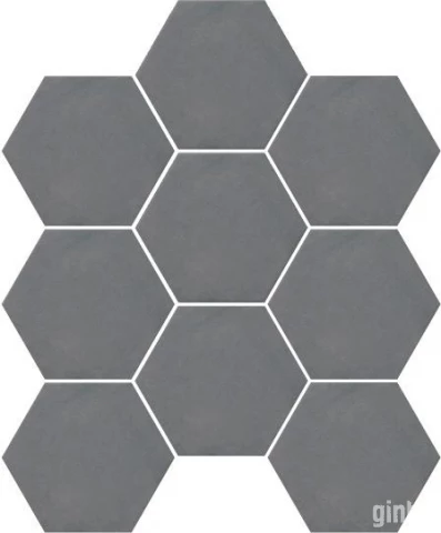 Фото Плитка из керамогранита матовая Kerama Marazzi Тюрен 12x10.4 серый (SG1002N)