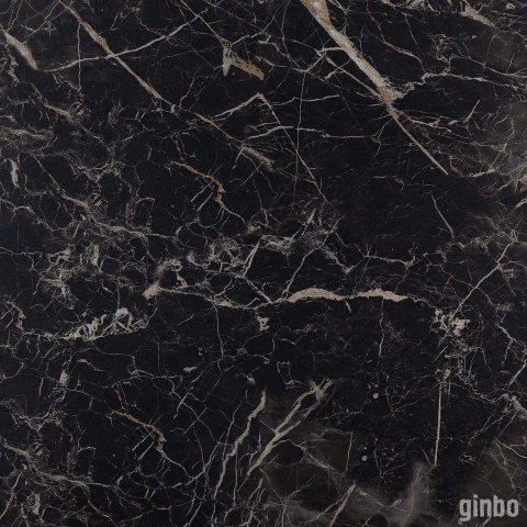 Фото Плитка из керамогранита глянцевая Marazzi Allmarble 60x60 черный (MMGE)