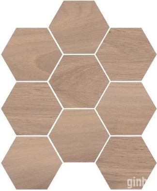 Фото Плитка из керамогранита матовая Kerama Marazzi Монруж 12x10.4 коричневый (SG1000N)