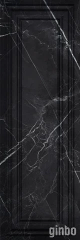 Фото Керамическая плитка для стен Meissen Gatsby 25x75 черный (GTU232)