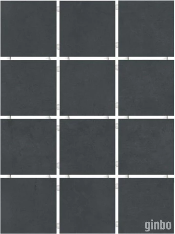 Фото Керамическая плитка для стен Kerama Marazzi Амальфи 9.9x9.9 черный (1291)