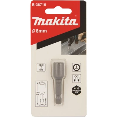 Фото Бита Makita с торцевой головкой 8x50 мм B-38716