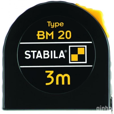 Фото Рулетка Stabila 3 м x 13 мм тип BM 20