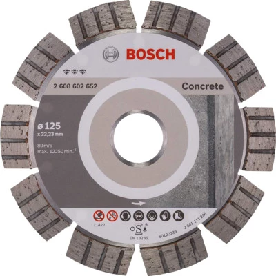 Фото Диск алмазный Bosch Professional Best for Concrete 125x22.23 мм 2608602652