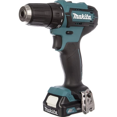 Фото Дрель-шуруповерт аккумуляторная Makita DF333DWYE 12 В 2x1.5 Ач Li-lon