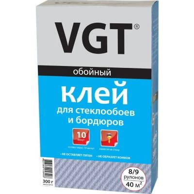 Фото Клей для стеклообоев и бордюров сухой VGT 0.3 кг