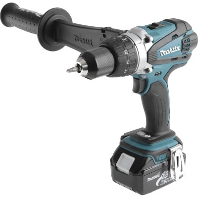 Фото Дрель-шуруповерт аккумуляторная Makita DDF458RFE 18 В 2x3 Ач Li-lon