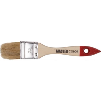 Фото Кисть флейцевая Master Color 35 мм натуральная щетина 55% топс