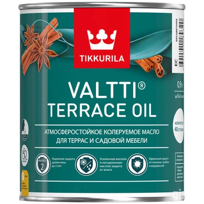 Фото Масло для террас Tikkurila Valtti Terrace Oil EC 0.9 л