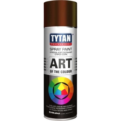 Фото Краска аэрозольная акриловая Tytan Professionaln Art Of The Colour 8017 коричневый 400 мл