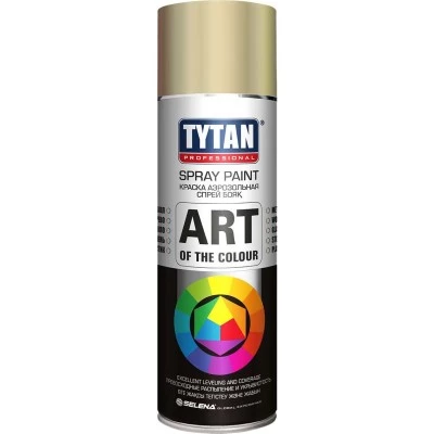 Фото Краска аэрозольная акриловая Tytan Professionaln Art Of The Colour 1014 бежевый 400 мл