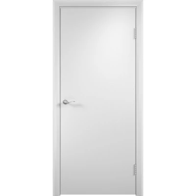 Фото Дверное полотно глухое Verda ламинированное финиш-пленкой белый 2000x600 мм