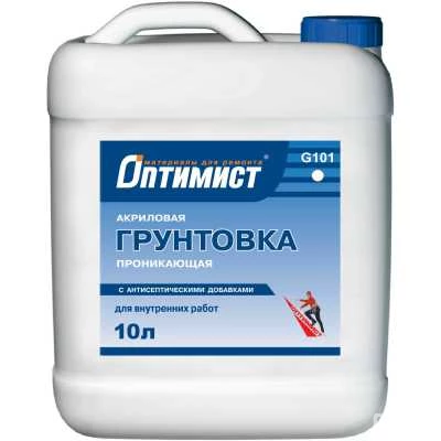 Фото Грунтовка Оптимист G101 10 л