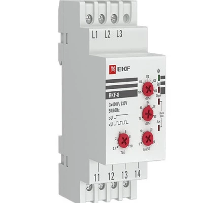 Фото Реле контроля фаз многофункциональное EKF PROxima RKF-8