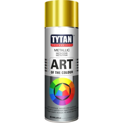 Фото Краска аэрозольная акриловая TYTAN Professional Art of the colour золотой металлик 400 мл