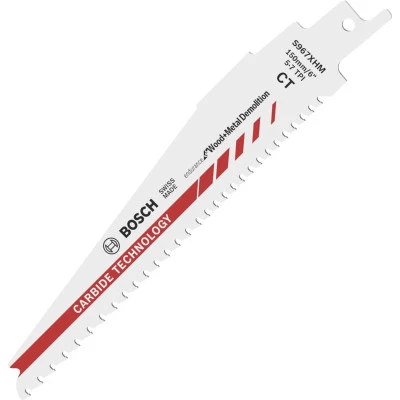 Фото Пилка сабельная Bosch S 967 XHM Endurance for Wood and Metal Demolition, 1 шт. 2608653271