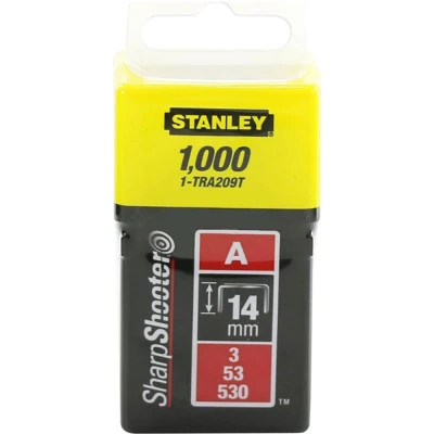 Фото Скобы Stanley Light Duty 1-TRA209T A 14 мм 9/16