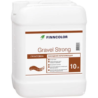 Фото Грунтовка фасадная Finncolor GRAVEL STRONG 10 л