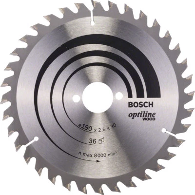 Фото Диск пильный Bosch Optiline Wood 190х30 мм 36 зубьев 2608640616