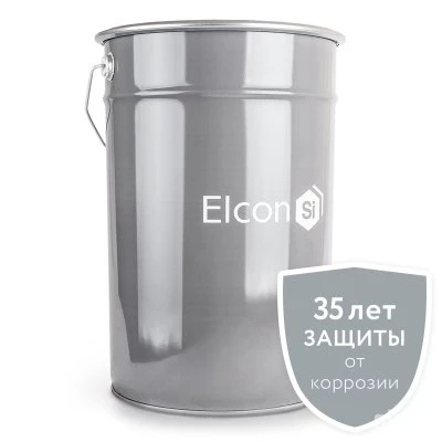 Фото Грунт-эмаль цинконаполненная Elcon Zintech серая 25 кг