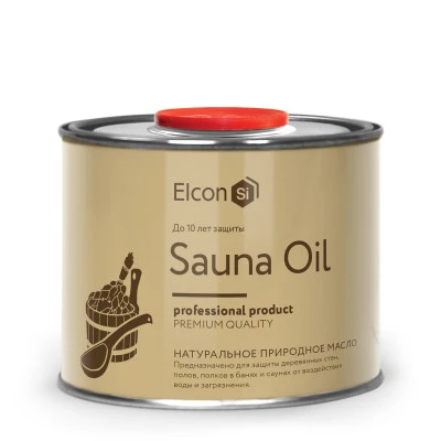 Фото Масло для защиты древесины в банях и саунах Elcon Sauna Oil 0.5 л