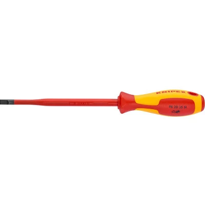 Фото Отвертка шлицевая Knipex KN-982035SL SL3.5 диэлектрическая KN-982035S