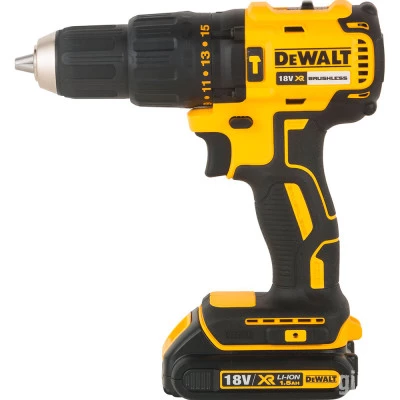 Фото Дрель-шуруповерт аккумуляторная ударная DeWalt DCD778S2T-QW 18 В 2x1.5 Ач Li-lon