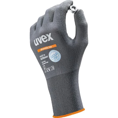 Фото Перчатки защитные UVEX Phynomic Lite 60040-08 размер 8 для сухих и слегка влажных условий работы