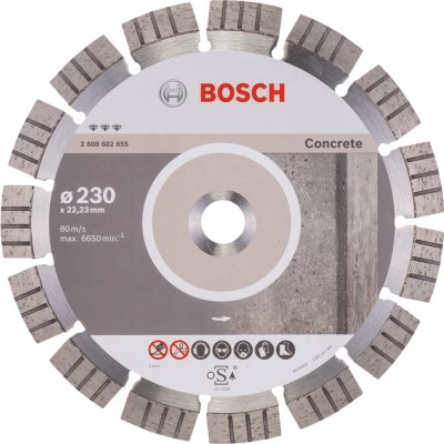 Фото Диск алмазный Bosch Professional Best for Concrete 230 мм 2608602655