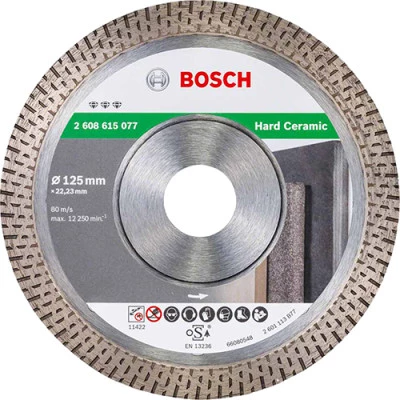 Фото Диск алмазный Bosch Professional Best for Hard Ceramic 125 мм 2608615077