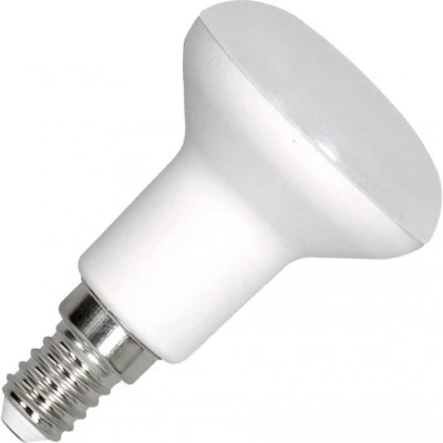 Фото Лампа светодиодная Онлайт рефлектор матовый E14 5W 230V 2700K OLL-R50-5-230-2.7K-E14