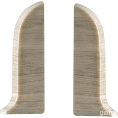 Фото Заглушка левая и правая Salag 56 мм дуб полярный, 2 шт.