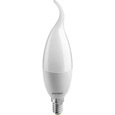 Фото Лампа светодиодная Онлайт свеча на ветру матовый Е14 10W 230V 4000K OLL-FC37-10-230-4K-E14-FR