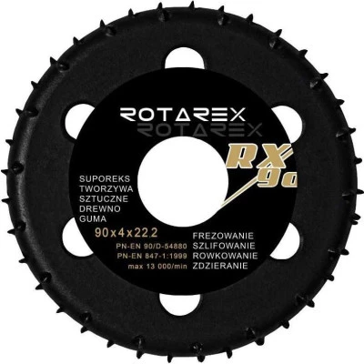 Фото Фреза Rotarex RX/90 блистер d 90х22.2 мм 619601