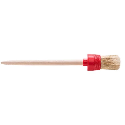 Фото Кисть круглая 50 мм HARDY серия 00 смешанная щетина, длина щетины 45 мм деревянная ручка