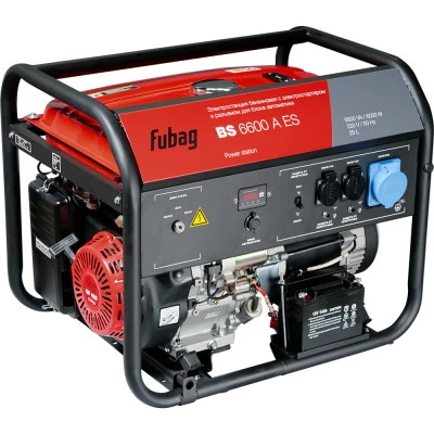 Фото Генератор бензиновый Fubag BS 6600 A ES 6.0 кВт с электростартером и коннектором автоматики