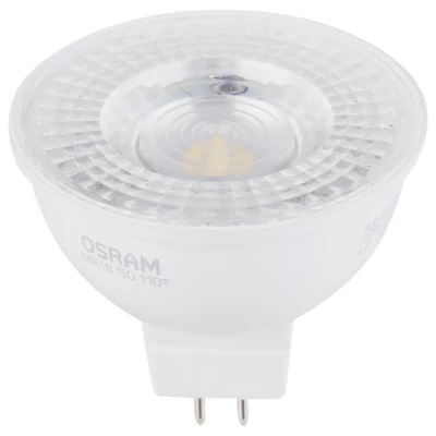 Фото Лампа светодиодная прозрачная Osram GU5.3 4.2W 220V 5000K