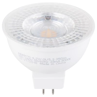 Фото Лампа светодиодная прозрачная Osram GU5.3 4.2W 220V 3000K