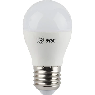 Фото Лампа светодиодная Эра LED P45-5W-840-E27 Б0028488