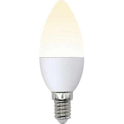Фото Светодиодная лампа Uniel Multibright Standart свеча E14 6 Вт 3000K